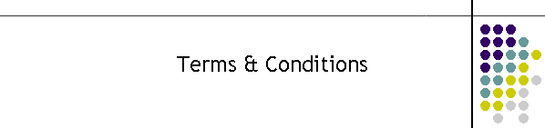 Terms & Conditions